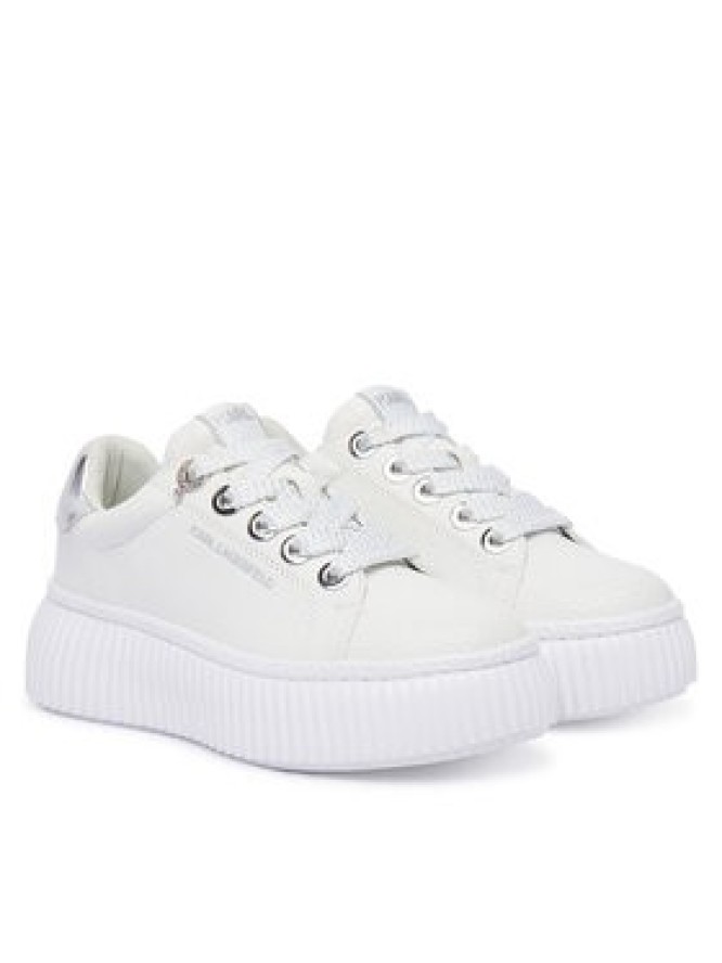 KARL LAGERFELD Sneakersy KL42376C Biały
