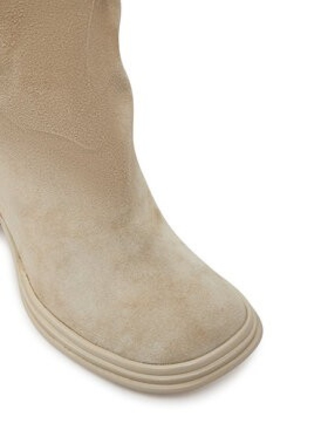 Naked Wolfe Kozaki Nature Beżowy