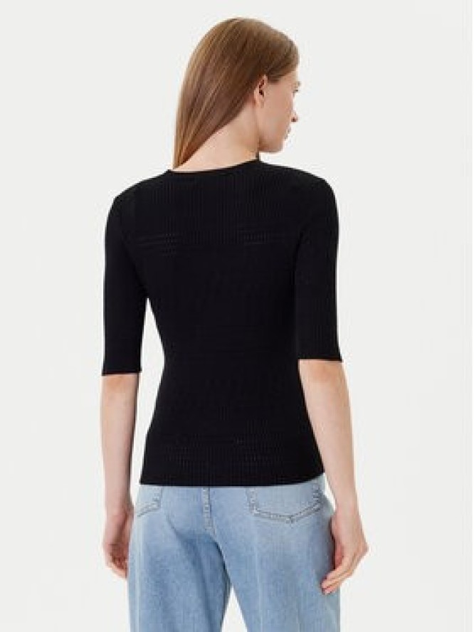 TWINSET Sweter 252TP3240 Czarny Regular Fit