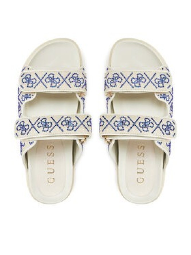 Guess Klapki FLJFDZ FAB19 Écru
