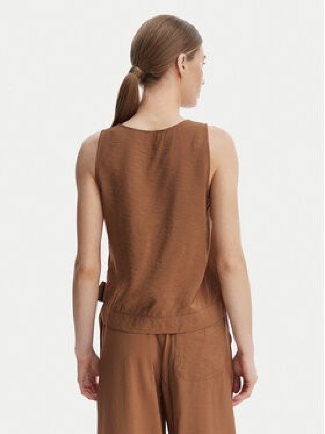 Marella Top Umico 2613161024 Brązowy Regular Fit
