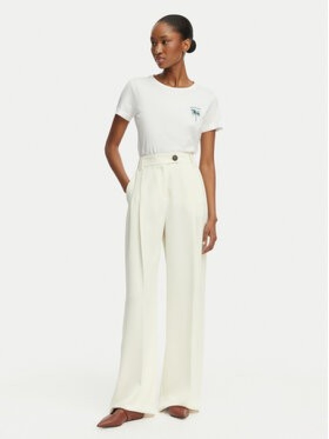 BOSS T-Shirt C_Elove_4 50559077 Biały Slim Fit