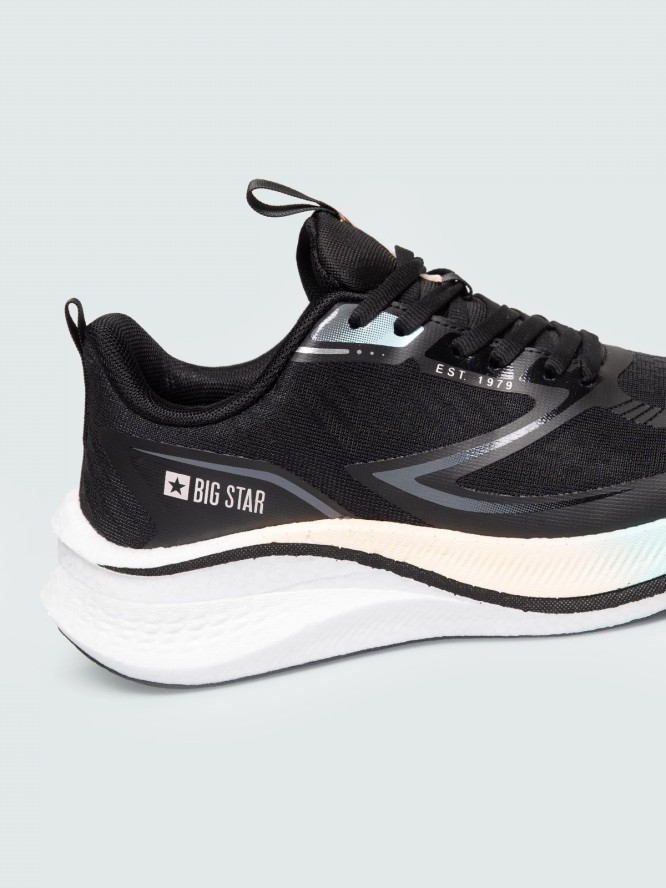 sneakersy damskie czarne rr274a160 906