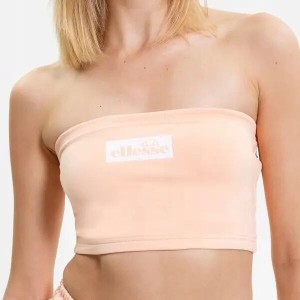 ELLESSE TOP DAMSKI M logo POMARAŃCZOWY