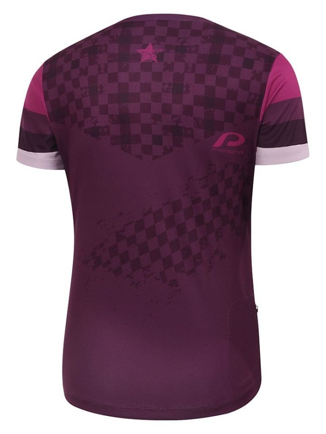 Protective Koszulka kolarska "Red Sun" w kolorze fioletowym rozmiar: 48