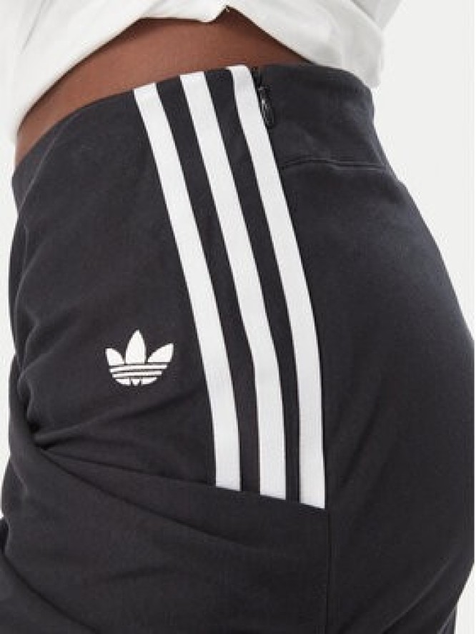 adidas Spódnica mini Adiluna Season 2 X Jennie Wrap-Around Skirt LD8930 Czarny Regular Fit