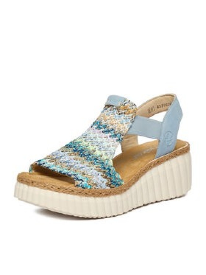 Rieker Sandały CEO-69172-91 Niebieski