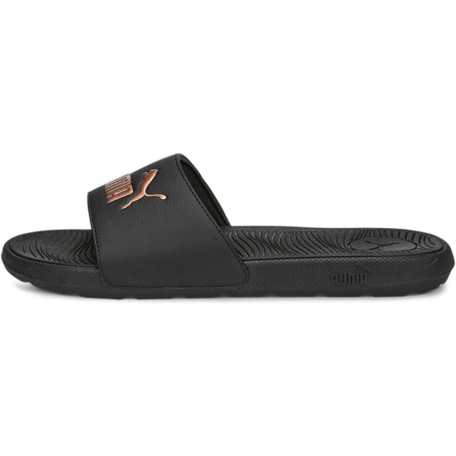 Klapki damskie Puma Cool Cat 2.0 Wns PUMA Black-Rose Gold