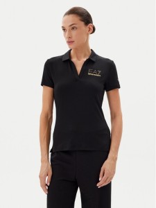 EA7 Emporio Armani Polo 7W000266 AF12500 UC001 Czarny Regular Fit