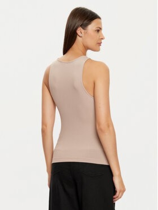 Guess Top W4RP43 KAZH2 Beżowy Slim Fit