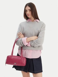 Tommy Jeans Torebka Tjw City Shoulder Bag AW0AW18075 Czerwony