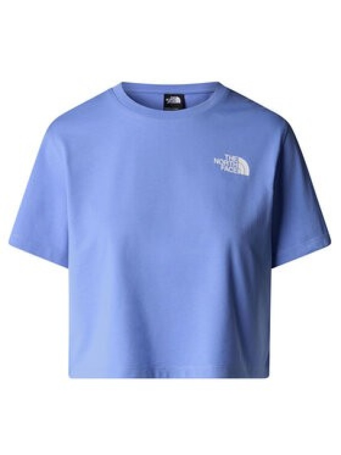 The North Face T-Shirt Simple Dome NF0A87U4 Niebieski Loose Fit