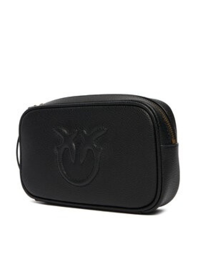 PINKO Nerka Belt Bag Pelle Bottalata AI 25-26 PCPL 105354 A29Q Czarny