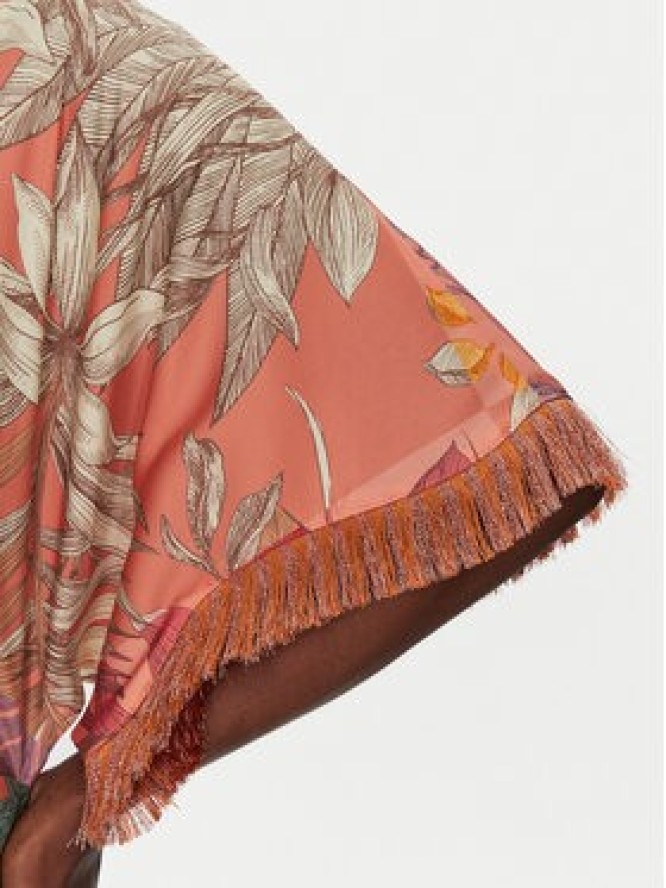 Simona Corsellini Sukienka koktajlowa P25CPAB03001 Pomarańczowy Regular Fit