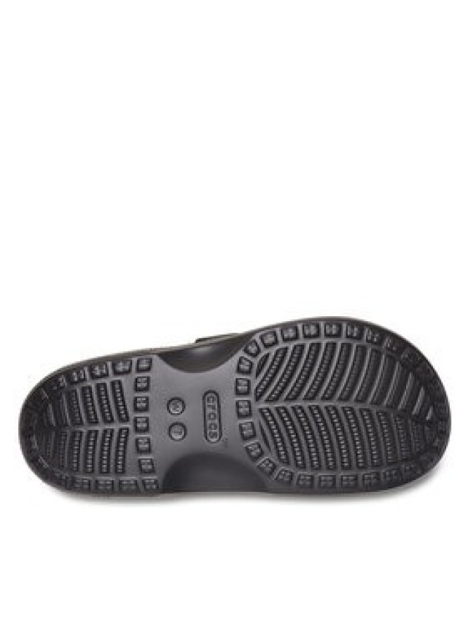 Crocs Klapki Saturday Sandal Metallic Buckle 213316 Czarny