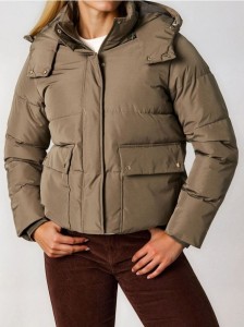 Kurtka rozpinana z kapturem - zielony