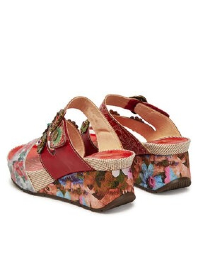 Laura Vita Klapki Barry 30 Czerwony