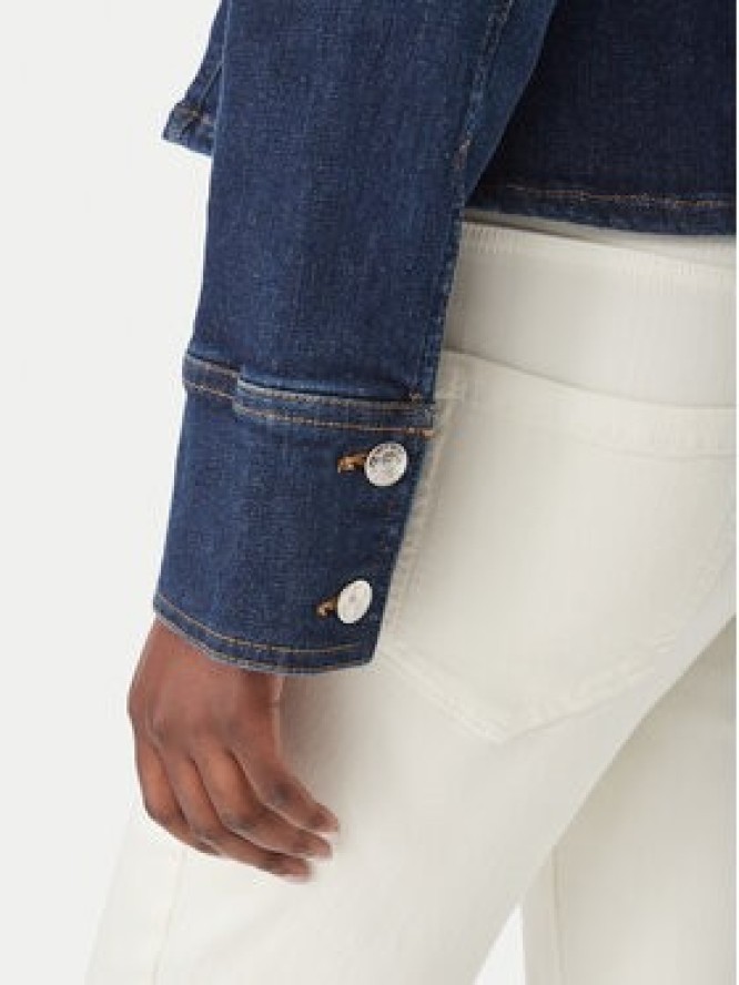 Calvin Klein Jeans Koszula jeansowa LV047G749G Granatowy Slim Fit