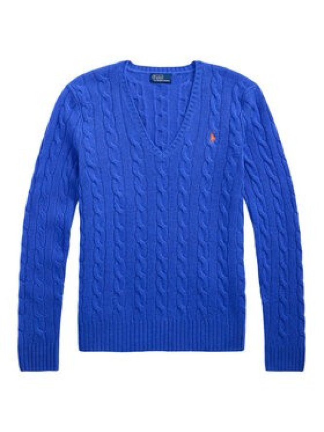 Polo Ralph Lauren Sweter 211971866006 Niebieski Slim Fit
