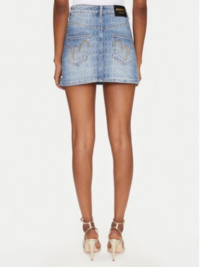 MET Spódnica jeansowa M10 127GNB Niebieski Regular Fit