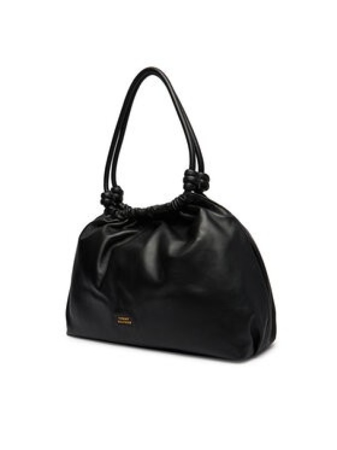 Tommy Hilfiger Torebka Th Soft Leather Hobo AW0AW18376 Czarny