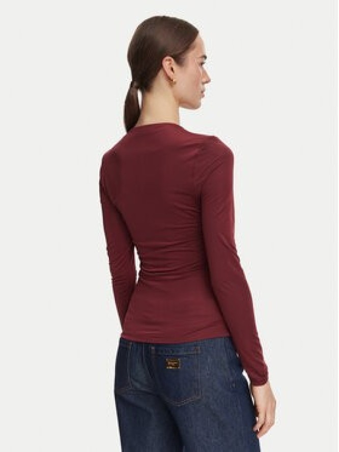 Marciano Guess Bluzka G6YP05 K5118 Bordowy Regular Fit