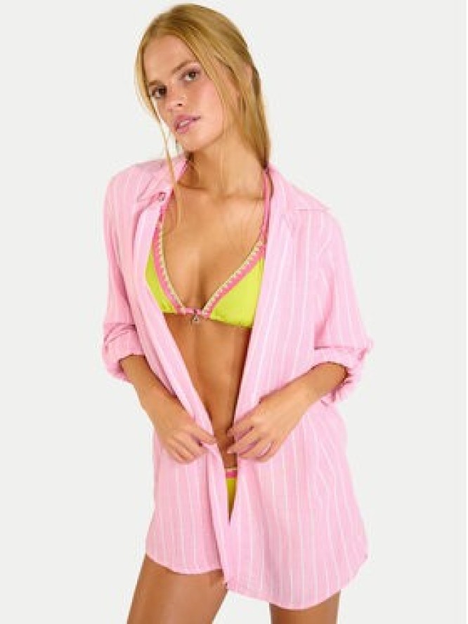 Banana Moon Koszula Garel Galeana MVD33 Różowy Regular Fit