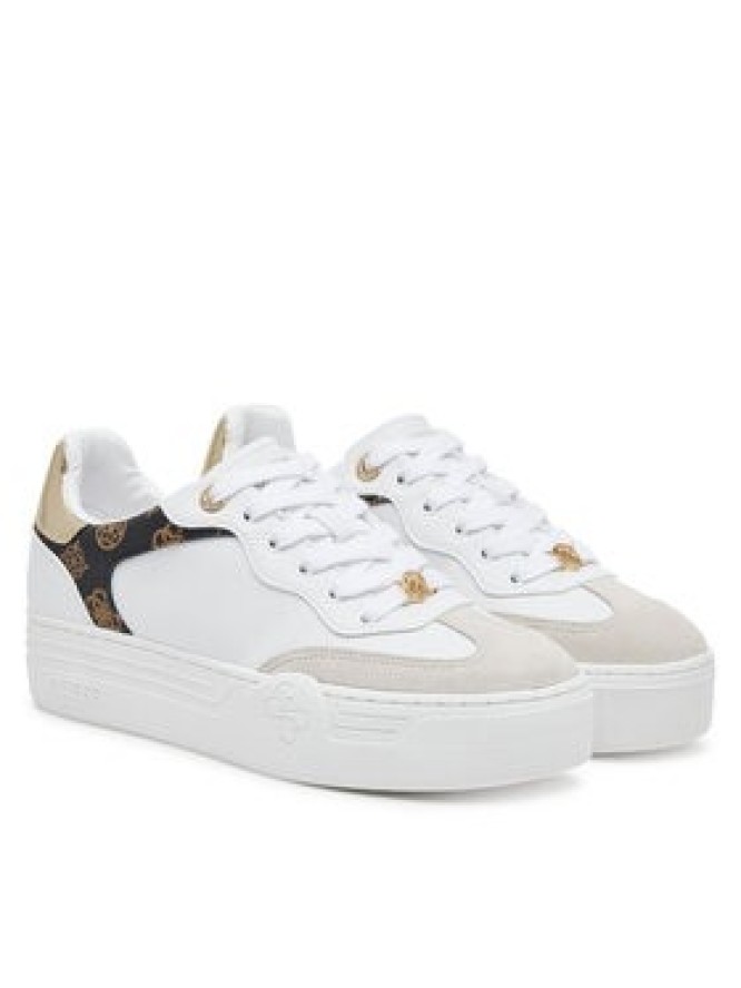 Guess Sneakersy FLPSWO ELE12 Biały