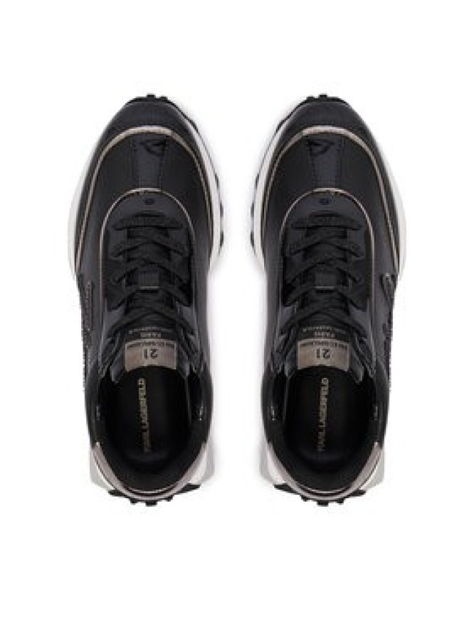 KARL LAGERFELD Sneakersy Zone KL62911P Czarny