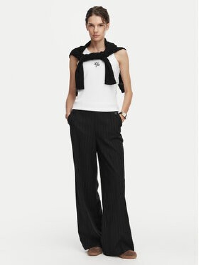 Beverly Hills Polo Club Top P-SS26W-TK550000 Biały Regular Fit
