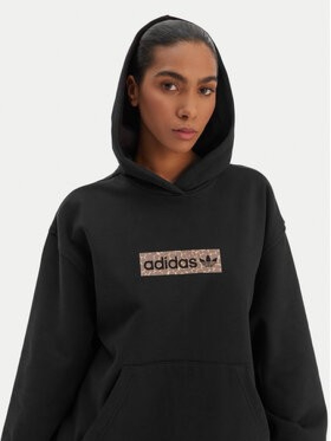 adidas Bluza KD2823 Czarny Oversize