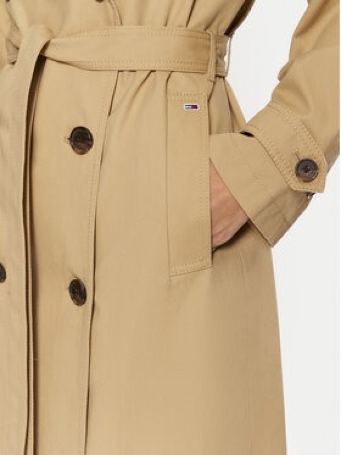 Tommy Jeans Trencz DW0DW20280 Beżowy Regular Fit