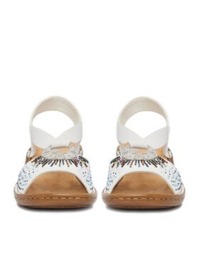 Rieker Sandały CEO-60880-80 Biały