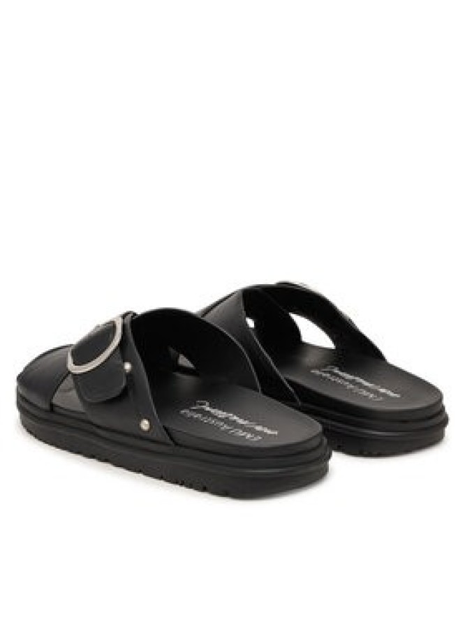 EMU Australia Klapki Ebony W13247 Czarny