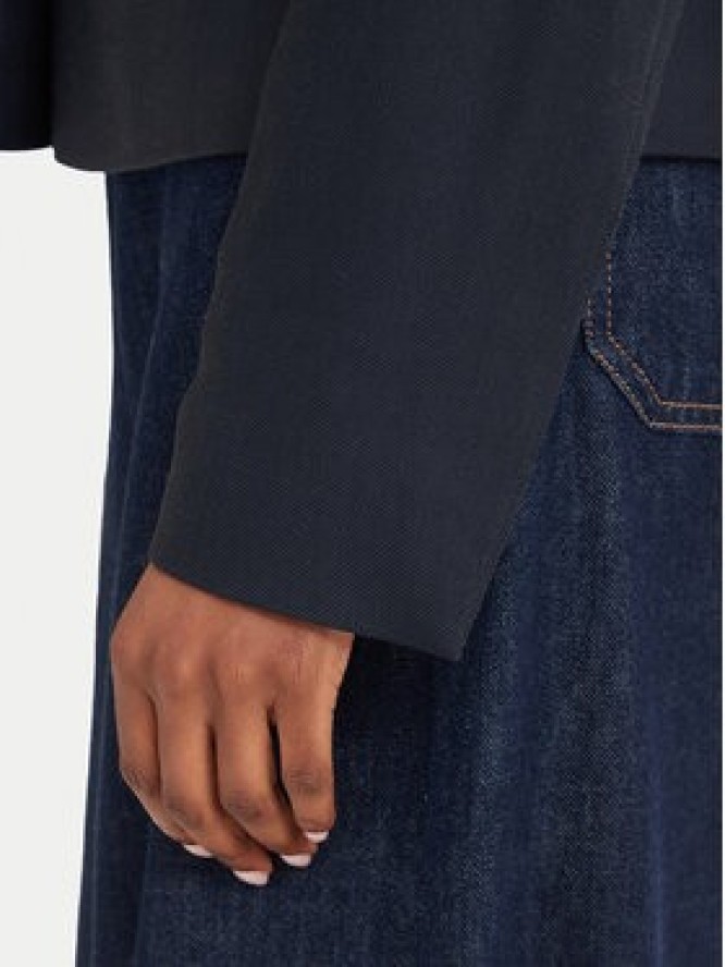 BOSS Marynarka Jia18 50564479 Granatowy Slim Fit