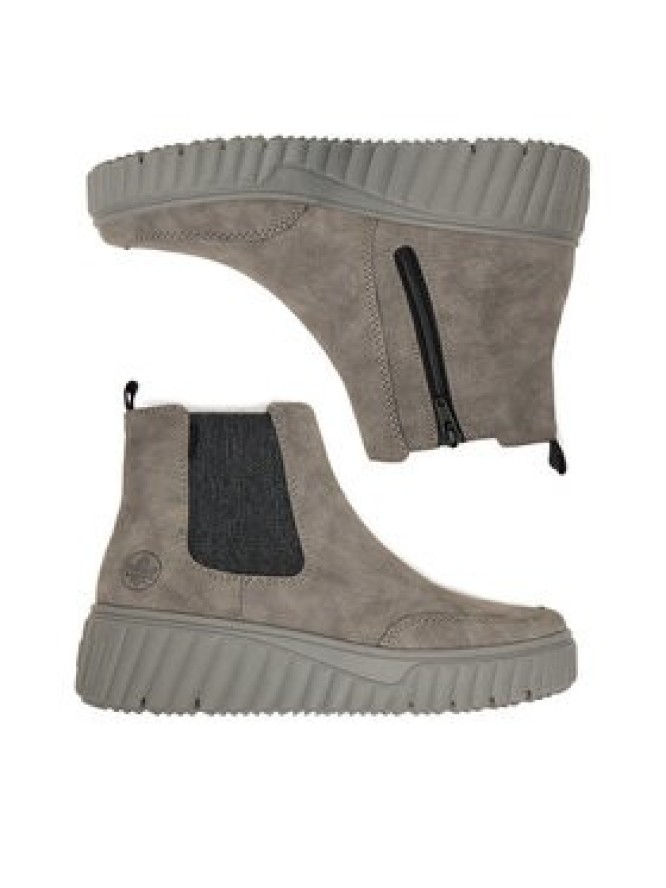 Rieker Botki CEO-N2553-40 Szary
