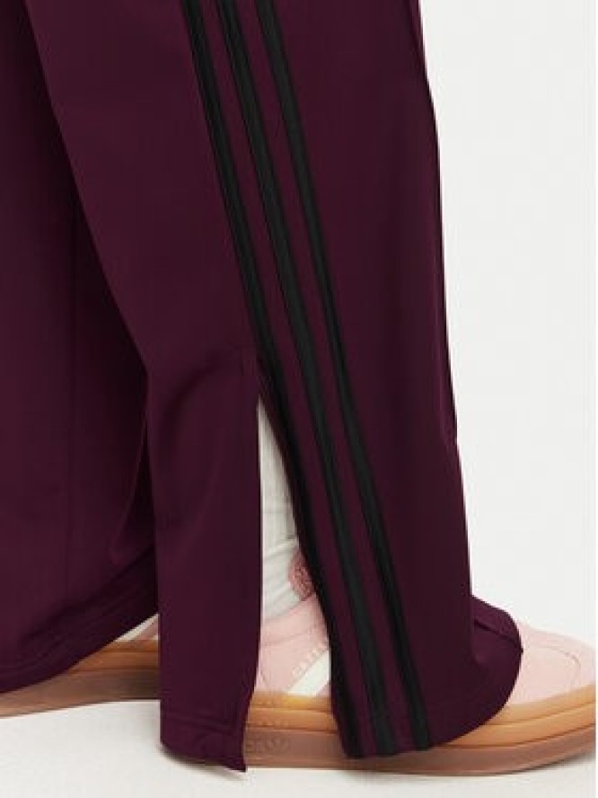 adidas Spodnie dresowe Firebird Loose Tracksuit KS4669 Bordowy Loose Fit
