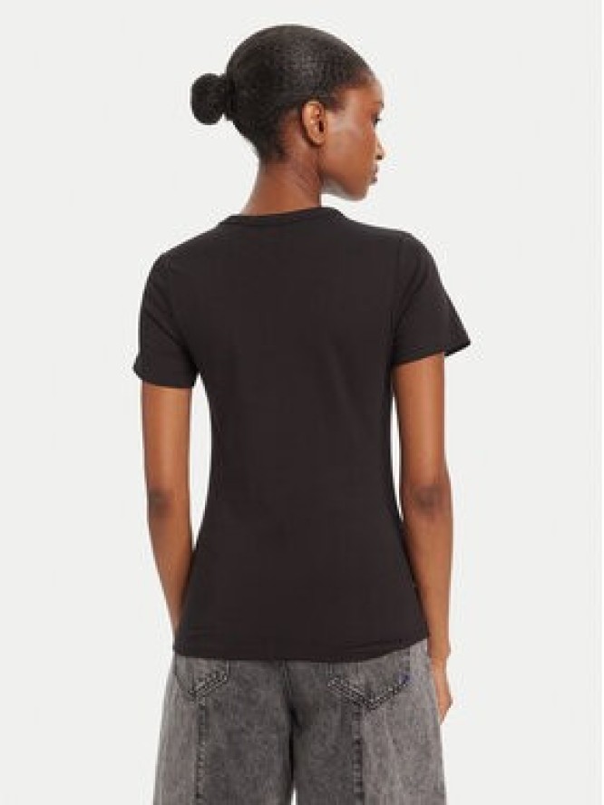 HUGO T-Shirt Deloris 50532137 Czarny Regular Fit