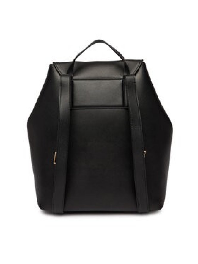 Calvin Klein Plecak Foil Logo Large Flap Backpack LV04F3505G Czarny