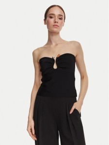 Guess Top W6YR37 Z1042 Czarny Slim Fit