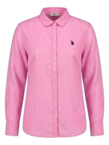 U.S. Polo Assn. Koszula - Regular fit - w kolorze jasnoróżowym rozmiar: L