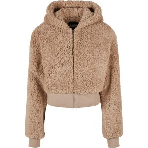 Damski krótki polar Urban Classics Oversized Sherpa GT