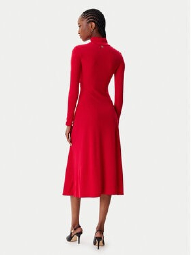 Artigli Sukienka koktajlowa ACAB003158 Czerwony Regular Fit