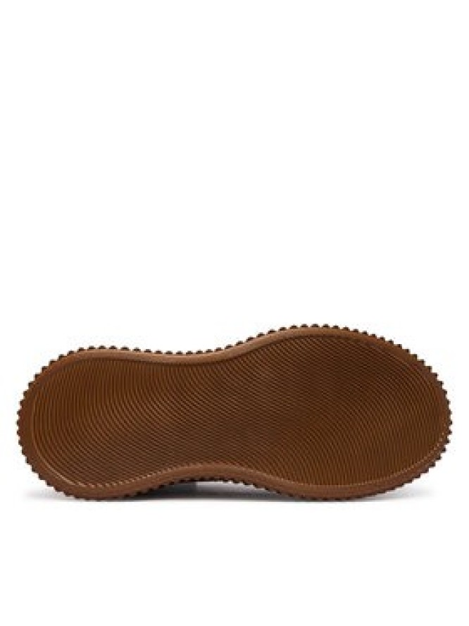 KARL LAGERFELD Sneakersy Kreeper Lo KL42312L Brązowy