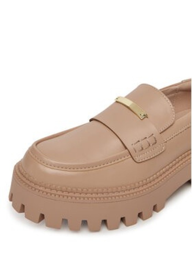 DeeZee Loafersy HY19001-2 Beżowy