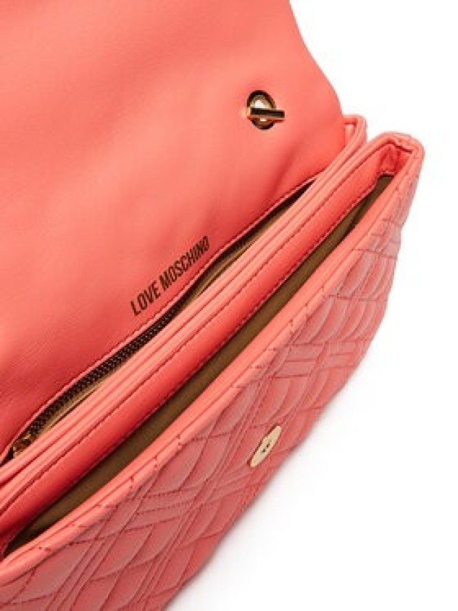 LOVE MOSCHINO Torebka JC4097PP1MLA0464 Koralowy