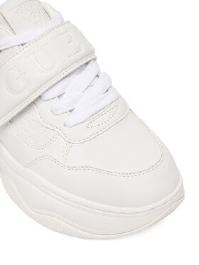 Guess Sneakersy FLFHNN ELE12 Biały