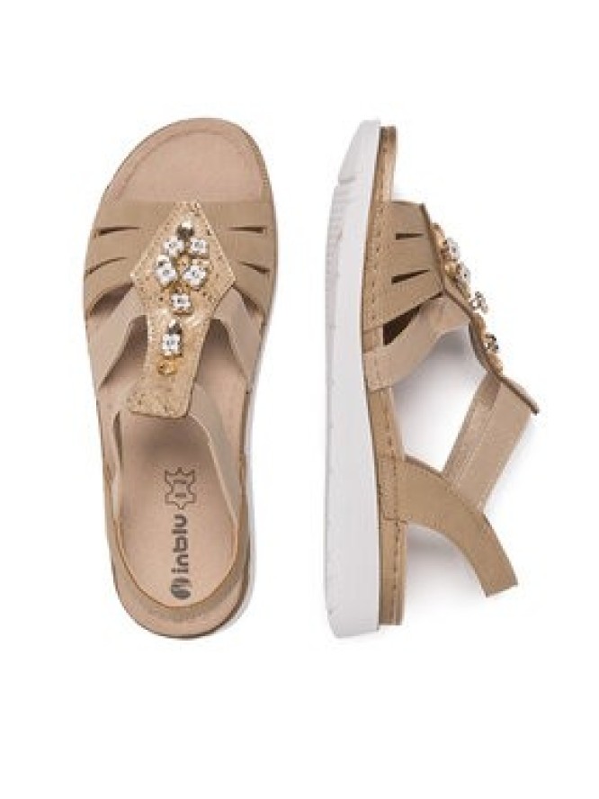 Inblu Sandały CNARO100 Beżowy