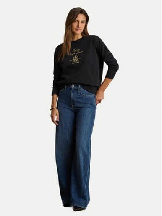 LAUREN RALPH LAUREN Bluza 200P13944001 Czarny Regular Fit