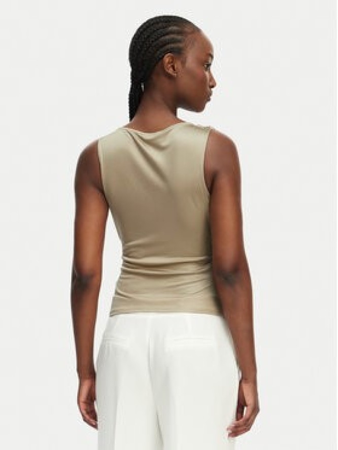 Marciano Guess Top G6GP11 K3617 Beżowy Slim Fit
